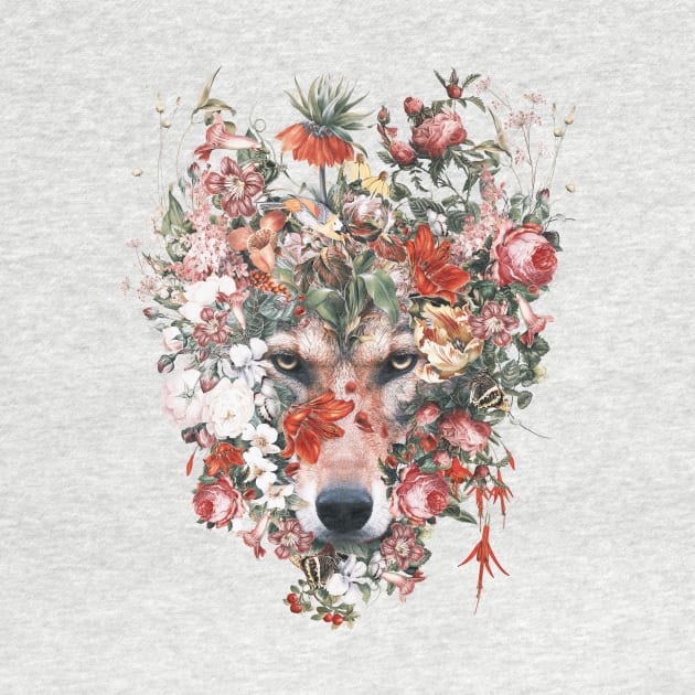 Flower wolf by rizapeker